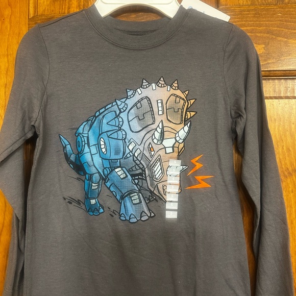 Carter's Long Sleeve Graphic Shirts- 4 Pack of Shirts NWT - Picture 7 of 12